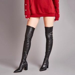 Schutz Very Boot Thigh High, New, Napa Leather
